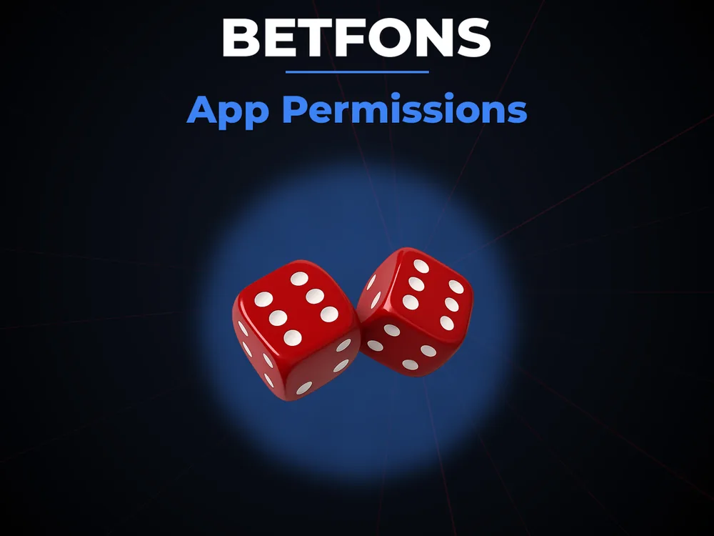 Betfons - App Permissions