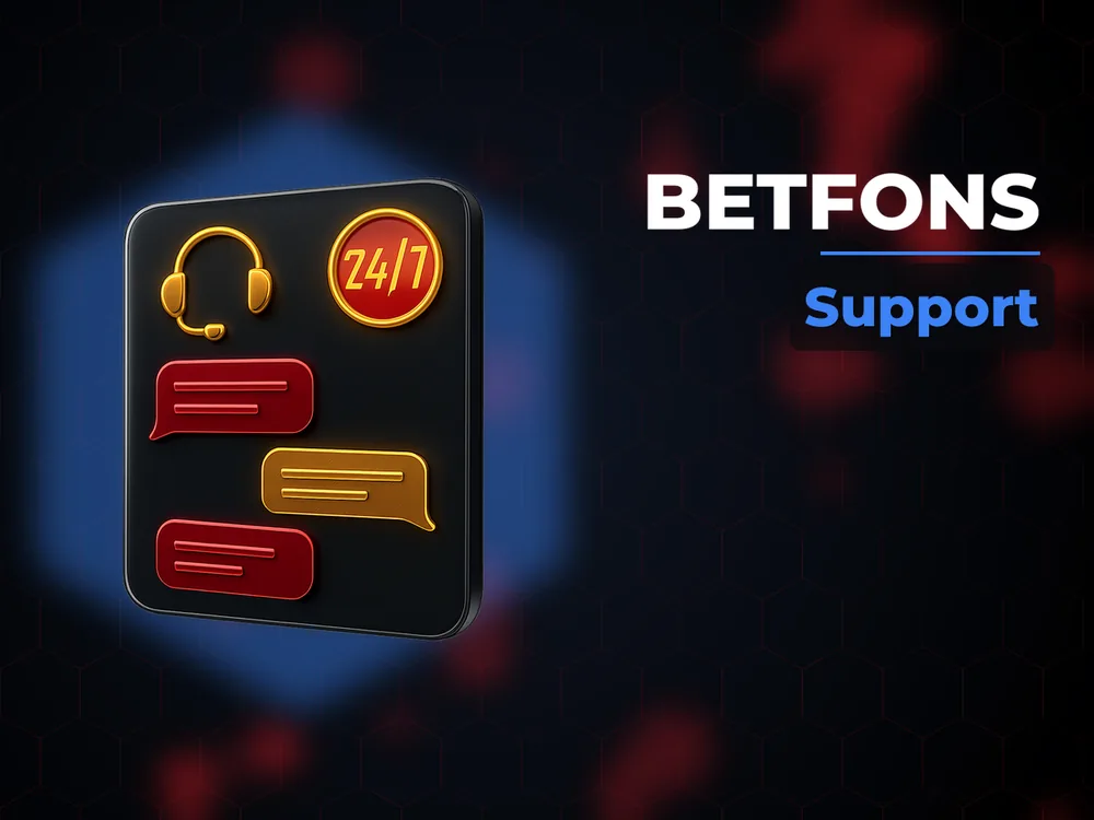 Betfons - Support