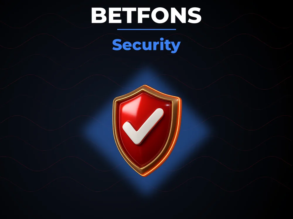 Betfons - Security
