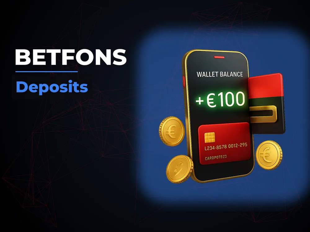 Betfons - Deposits
