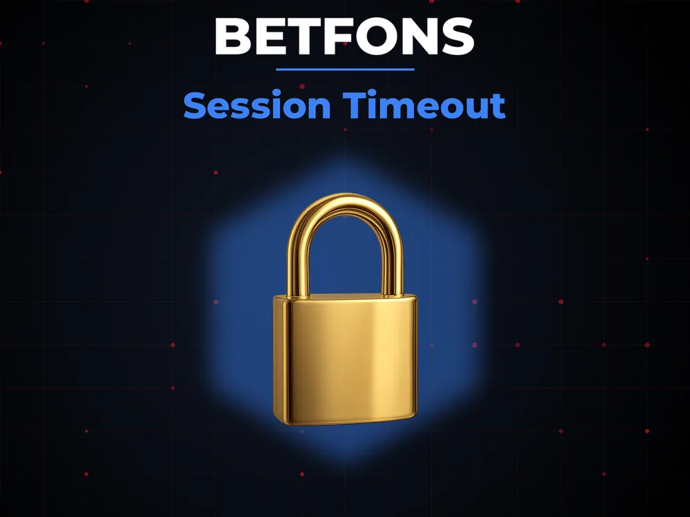 Betfons - Session Timeout