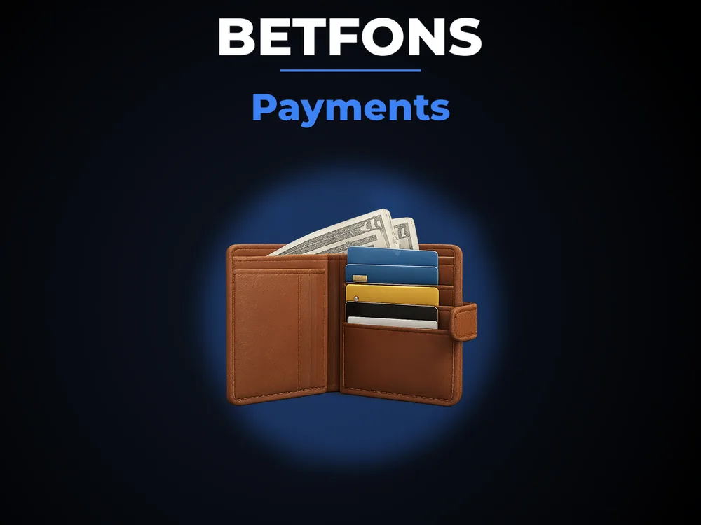 Betfons - Payments